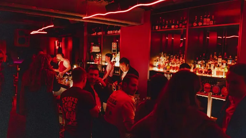 Bentley Group’s new crimson-hued cocktail bar is the beating heart of late ’80s opulence