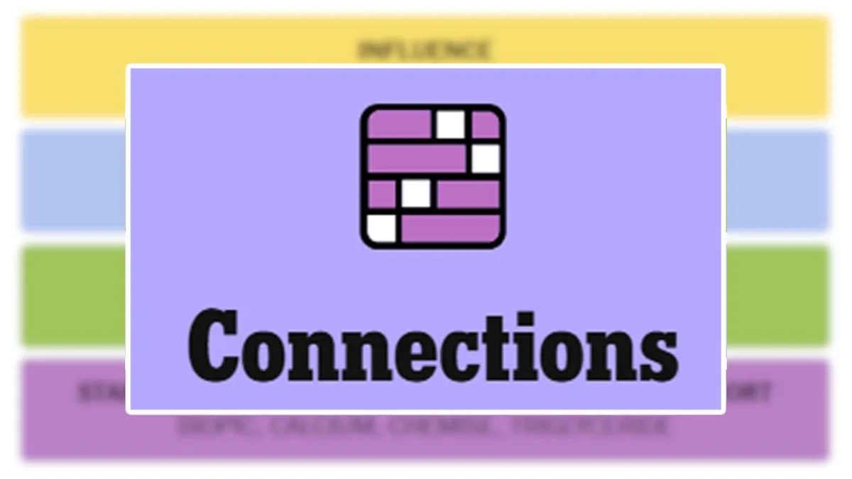 NYT ‘Connections’ #1162 Hints And Answers For Sunday, August 16