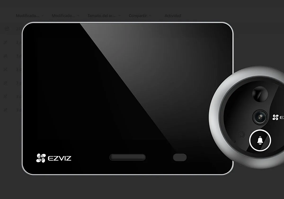 Probamos la mirilla inteligente Ezviz EP4: 4K en la puerta de casa