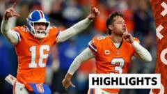 Broncos beat Superbowl champions Seahawks in overtime