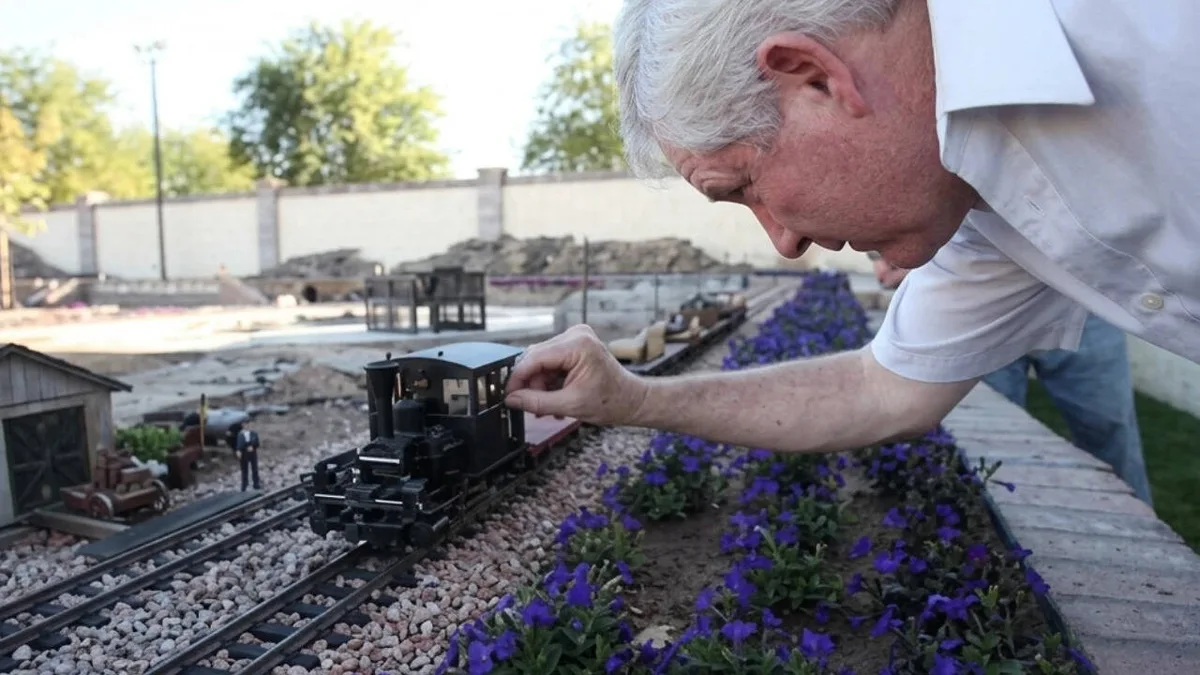 Arizona homebuilder spent years and thousands of dollars building a 4,000-foot backyard railway