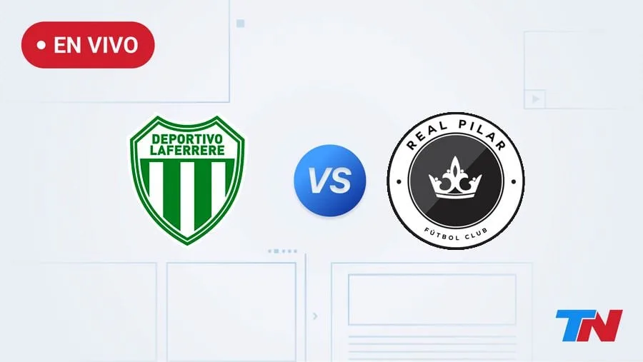 En vivo - Laferrere vs. Real Pilar: 1 - 1, por la fecha 33 de la Primera División B