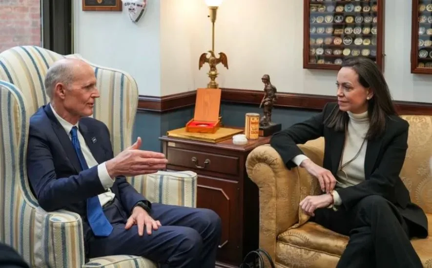 Rick Scott afirmó que Venezuela debe celebrar elecciones con participación de María Corina Machado