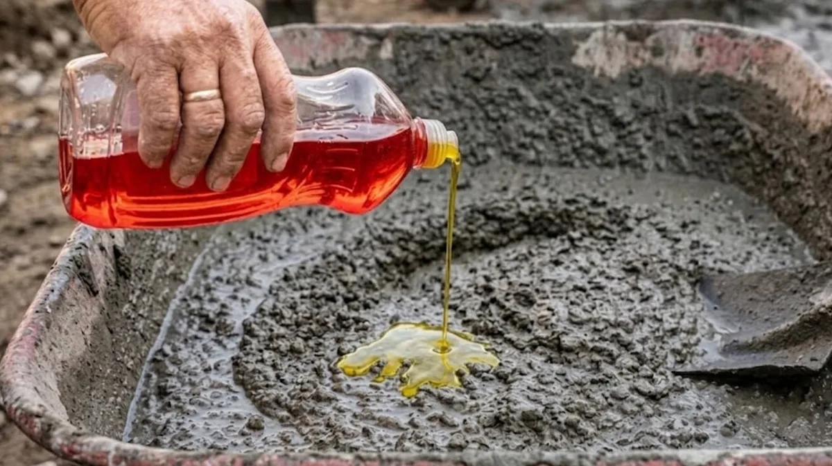 Mezclar cemento y detergente: para qué sirve este truco y dónde se debe aplicar