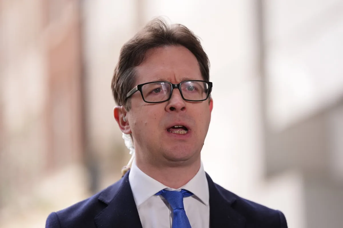Alex Burghart appointed Tory deputy leader in reshuffle