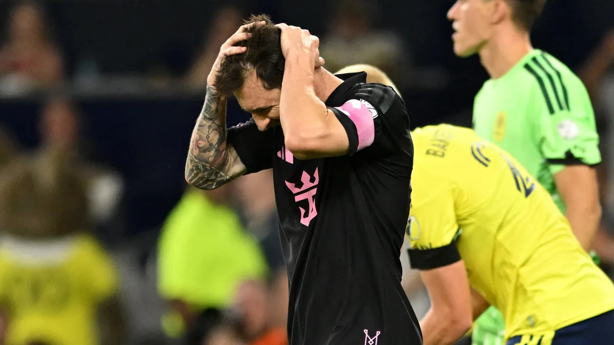 Lionel Messi falló un penal para Inter Miami ante Nashville por la MLS: la decisión del árbitro para anular el gol en el rebote