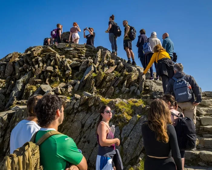 The great Snowdon queue-skipping row – is it really OK to jump the line if you’re not taking a selfie?