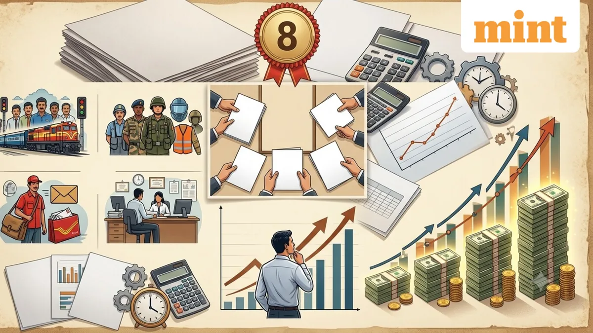 8th Pay Commission salary hike: How a 7% annual increment could mean ₹29 lakh extra pay in 10 years