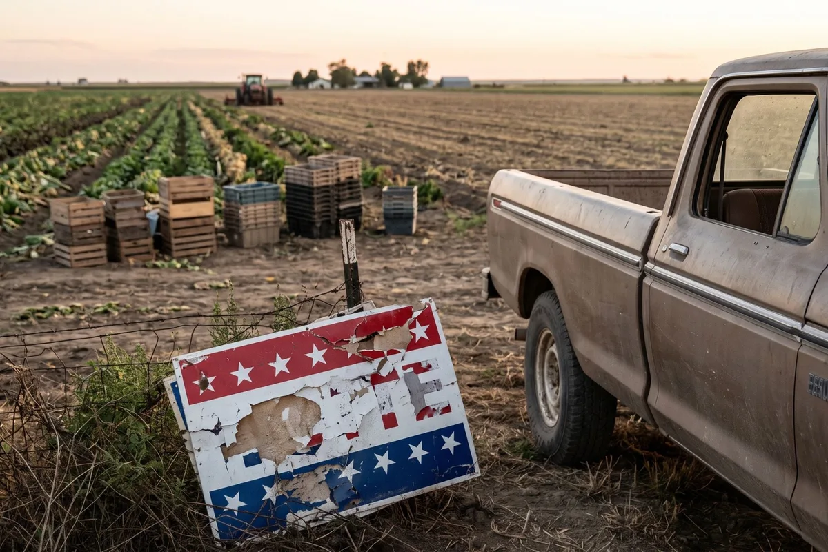 El campo pide que vuelvan los inmigrantes: una nueva encuesta revela que los votantes rurales le dan la espalda a Trump