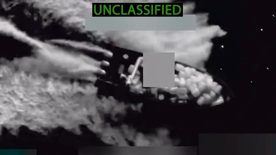 Newly unclassified Pentagon images show suspected drug boats as official issues deadly warning