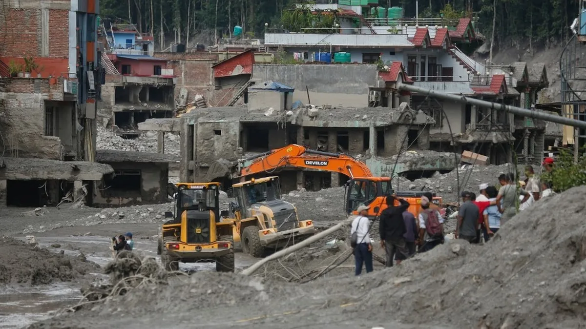 Crues meurtrières au Népal : la catastrophe a fait au moins 469 morts, selon un nouveau bilan provisoire de la police népalaise