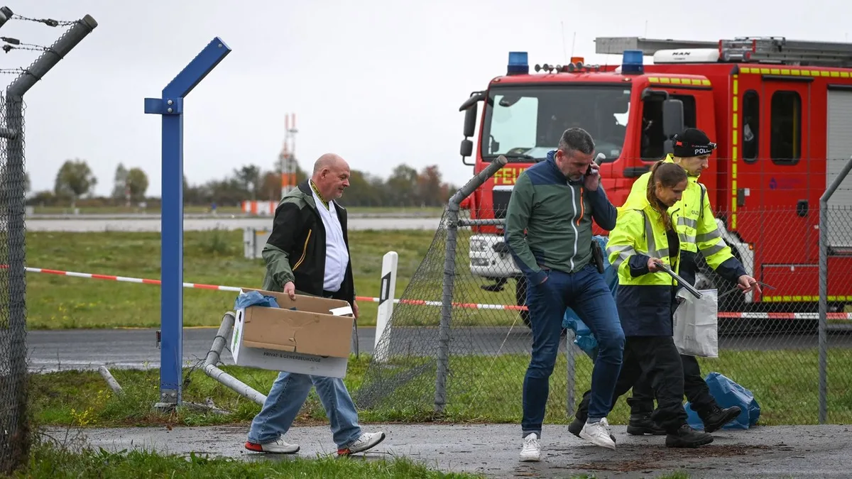 Sicherheitsvorfall: Fahrzeug durchbricht Zaun am Flughafen Leipzig/Halle