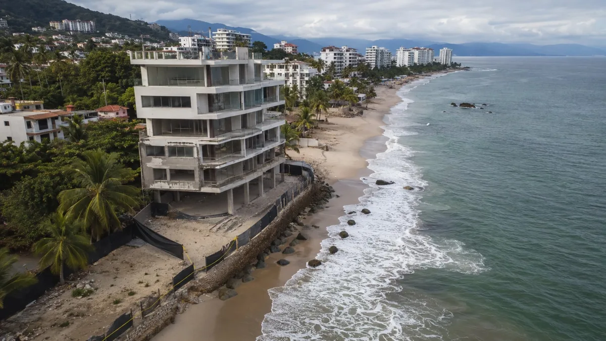 Construcciones irregulares en Puerto Vallarta: Semarnat prepara demolición de un edificio