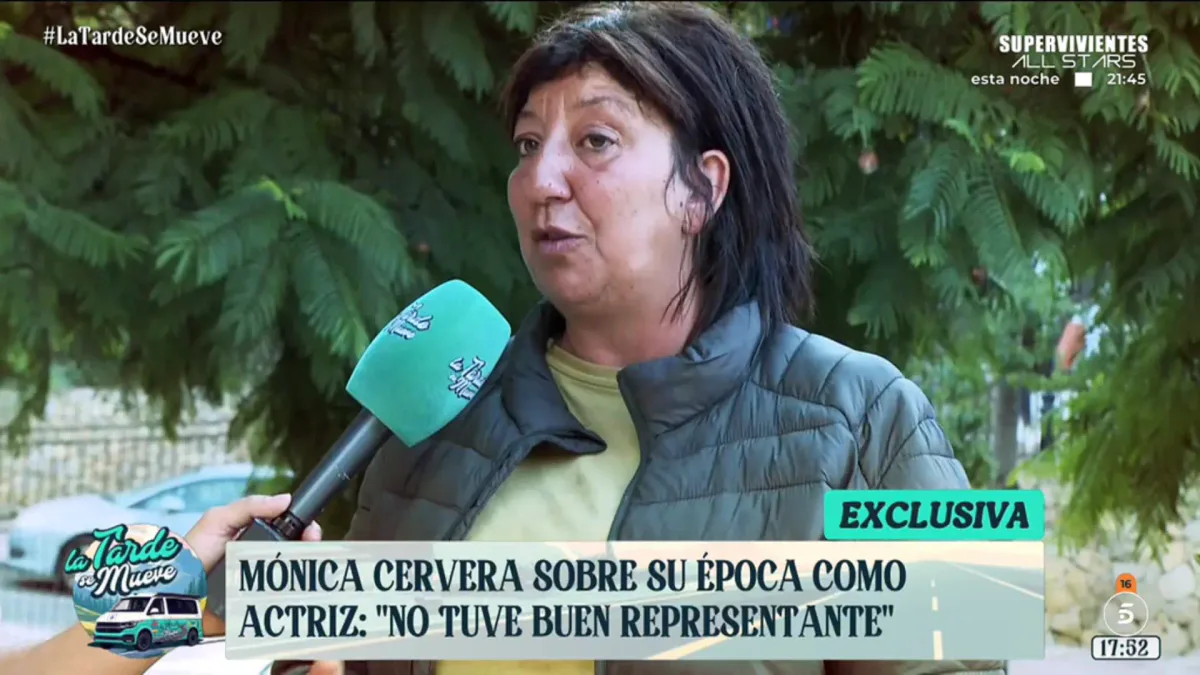 Mónica Cervera no descarta volver a la interpretación y se deshace en elogios hacia Álex de la Iglesia: "Es un señor al que adoro"