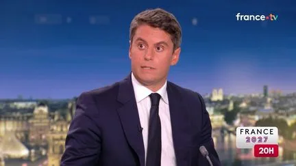Présidentielle 2027 : "Il faut une réforme constitutionnelle profonde, pour mieux partager le pouvoir", défend Gabriel Attal au "20 Heures" de France 2