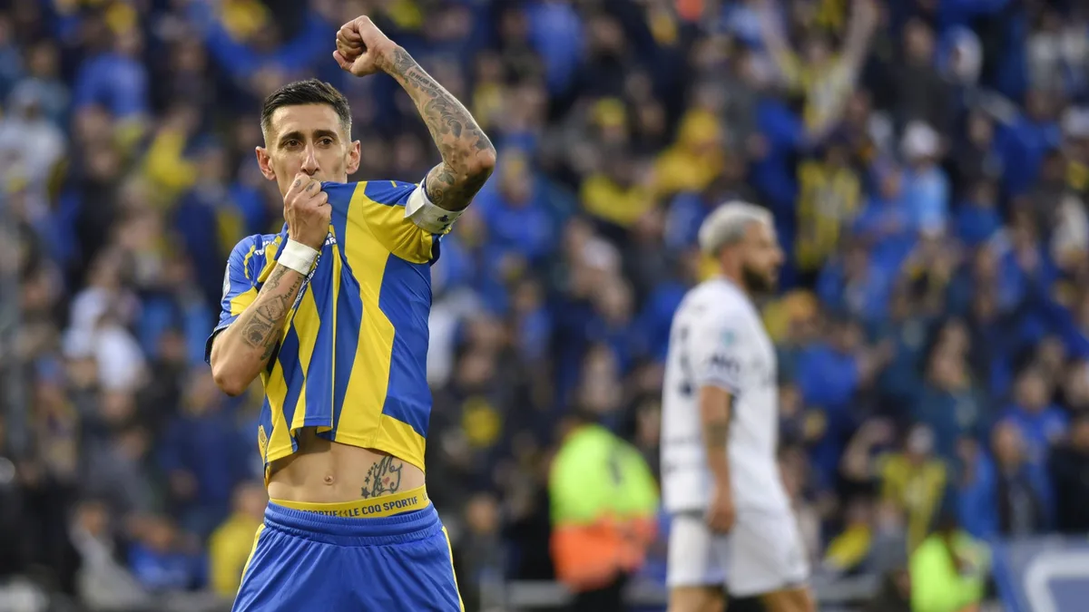 Con dos tantos de Di María, Rosario Central goleó 5-0 a Independiente Rivadavia y se subió a la cima de la Zona B del Clausura