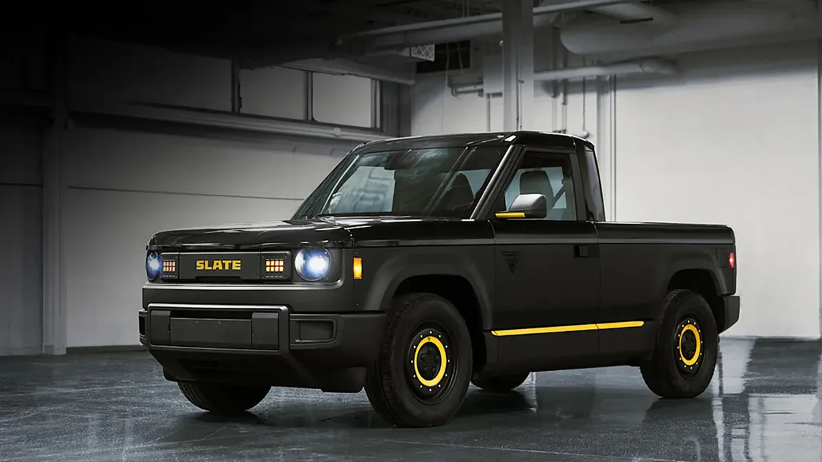 Here's how the Slate truck gets software updates without built-in infotainment