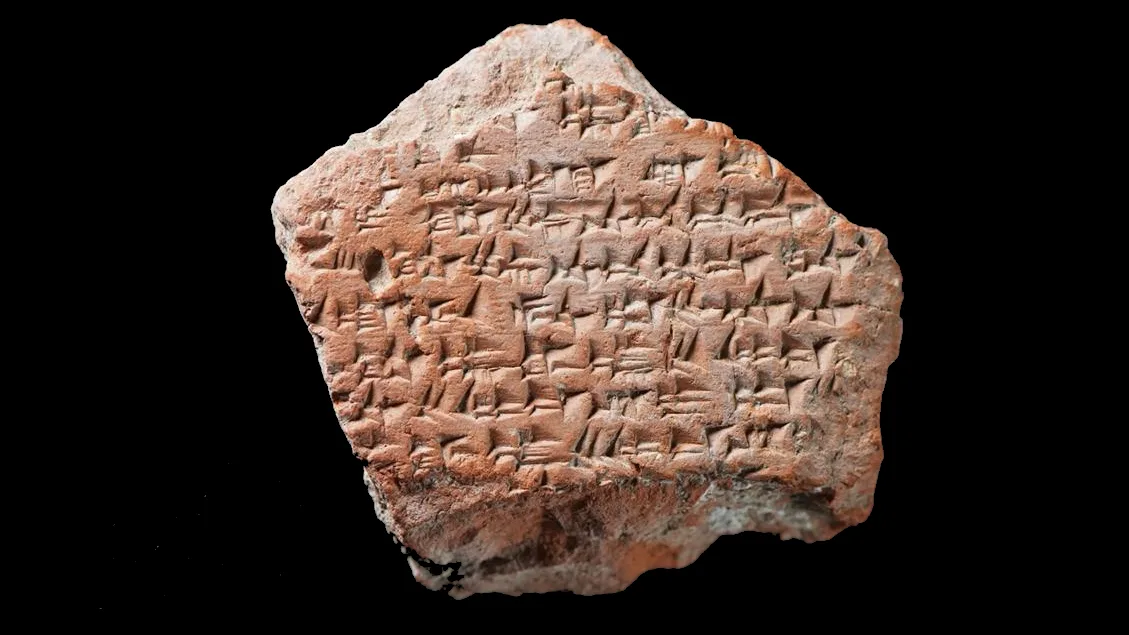 Fragment of world's oldest peace treaty unearthed in Turkey