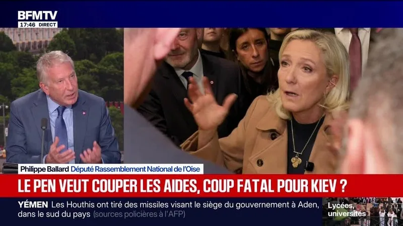 Marschall Truchot : Le Pen veut couper les aides, coup fatal pour Kiev ? - 15/10++