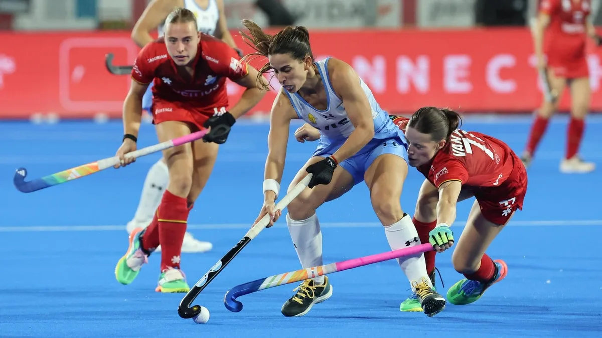 Las Leonas empataron con Bélgica y se enfrentarán a Australia en las semifinales del Mundial de Hockey