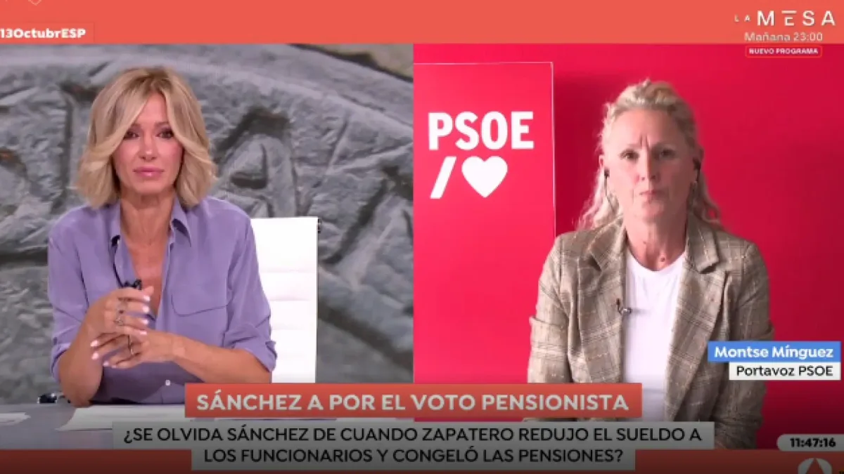 La socialista Montse Mínguez, sobre el negocio inmobiliario de su pareja: "Es una empresa familiar y cumple con la legalidad"