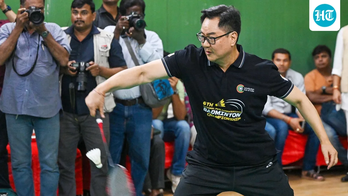 ‘Mai yahan ka khiladi hun’: Kiren Rijiju hits back at comparison with Rahul Gandhi over fitness