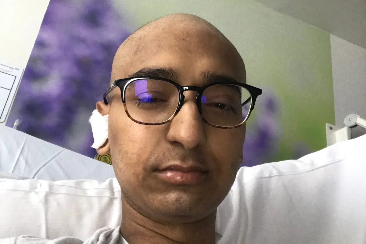 ‘I was diagnosed with a rare cancer at 22 after a routine eye test – one thing saved me’