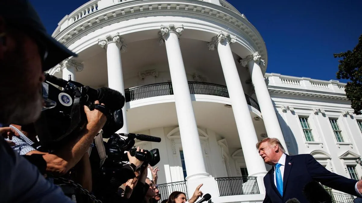 Justice Dept probes networks over Trump pool coverage