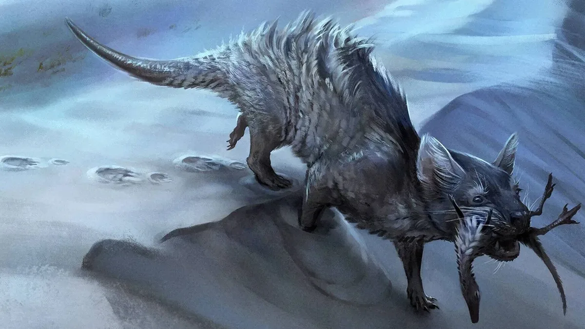 Una extraña huella de hace 130M de años revela que existió una rata gigante capaz de comer dinosaurios