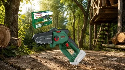 Anzeige: Mini-Kettensäge von Bosch stark reduziert bei Amazon