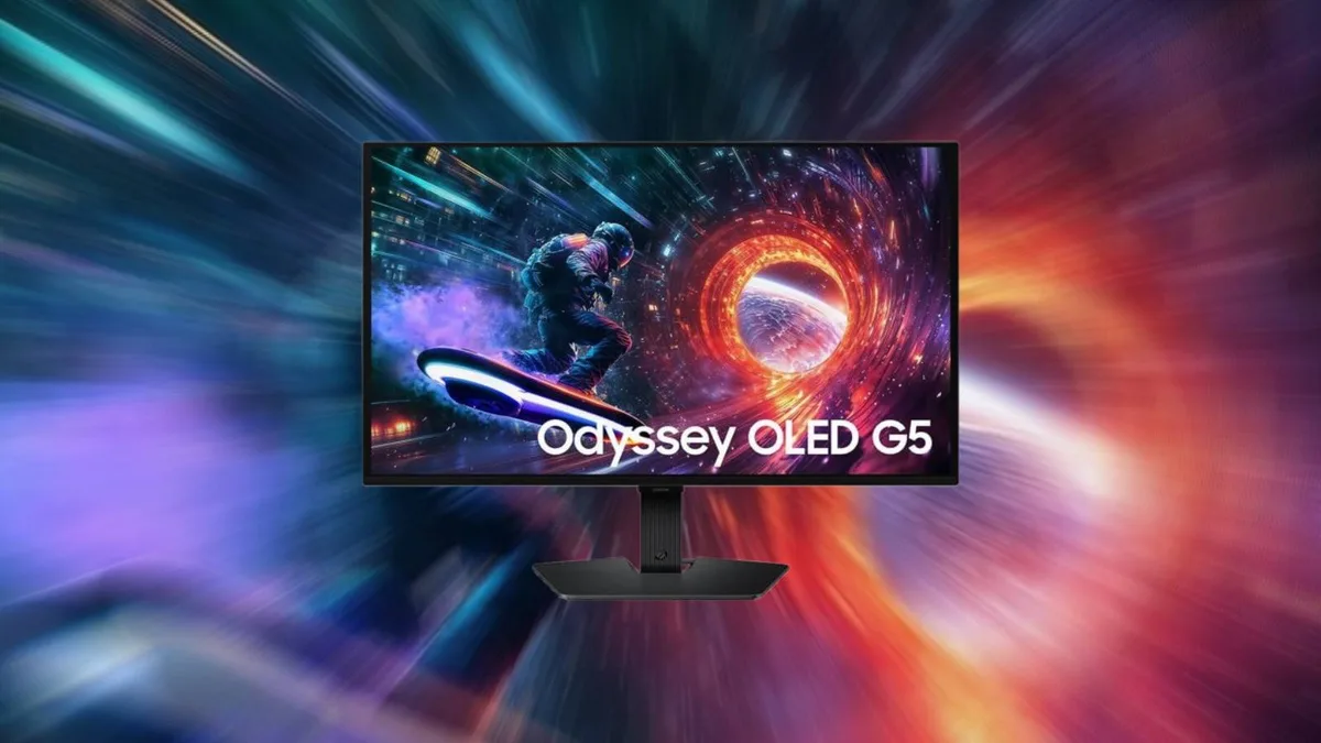 Quer um monitor OLED para jogar? Samsung Odyssey G5 entra em promoção na Amazon