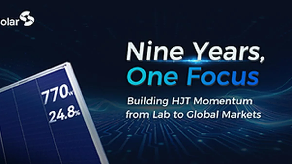 Nine Years, One Focus: Dinto Solar Builds HJT Momentum from Lab to Global Markets