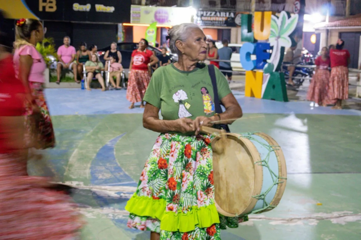 Mulheres no coco de roda: apresentando Mestra Rita Pavone, a zabumbeira de Barra de Camaratuba, em Mataraca (PB)