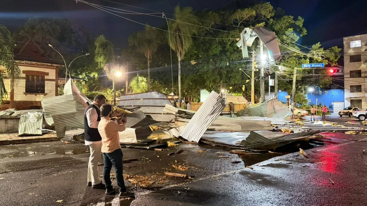 União vai homologar situação de emergência em Campo Grande após temporal