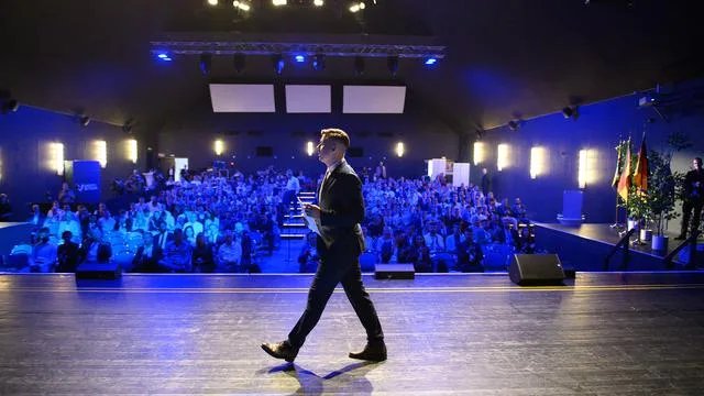Generation Deutschland in Magdeburg: Chef der AfD-Jugend fordert millionenfache »Remigration«