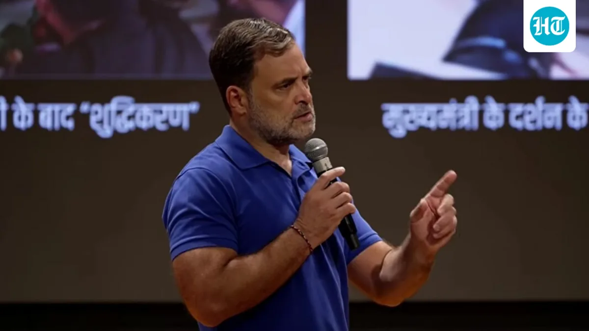Rahul Gandhi demands FIR under SC/ST Act over ‘purification’ ritual after Kharge’s Haldwani speech