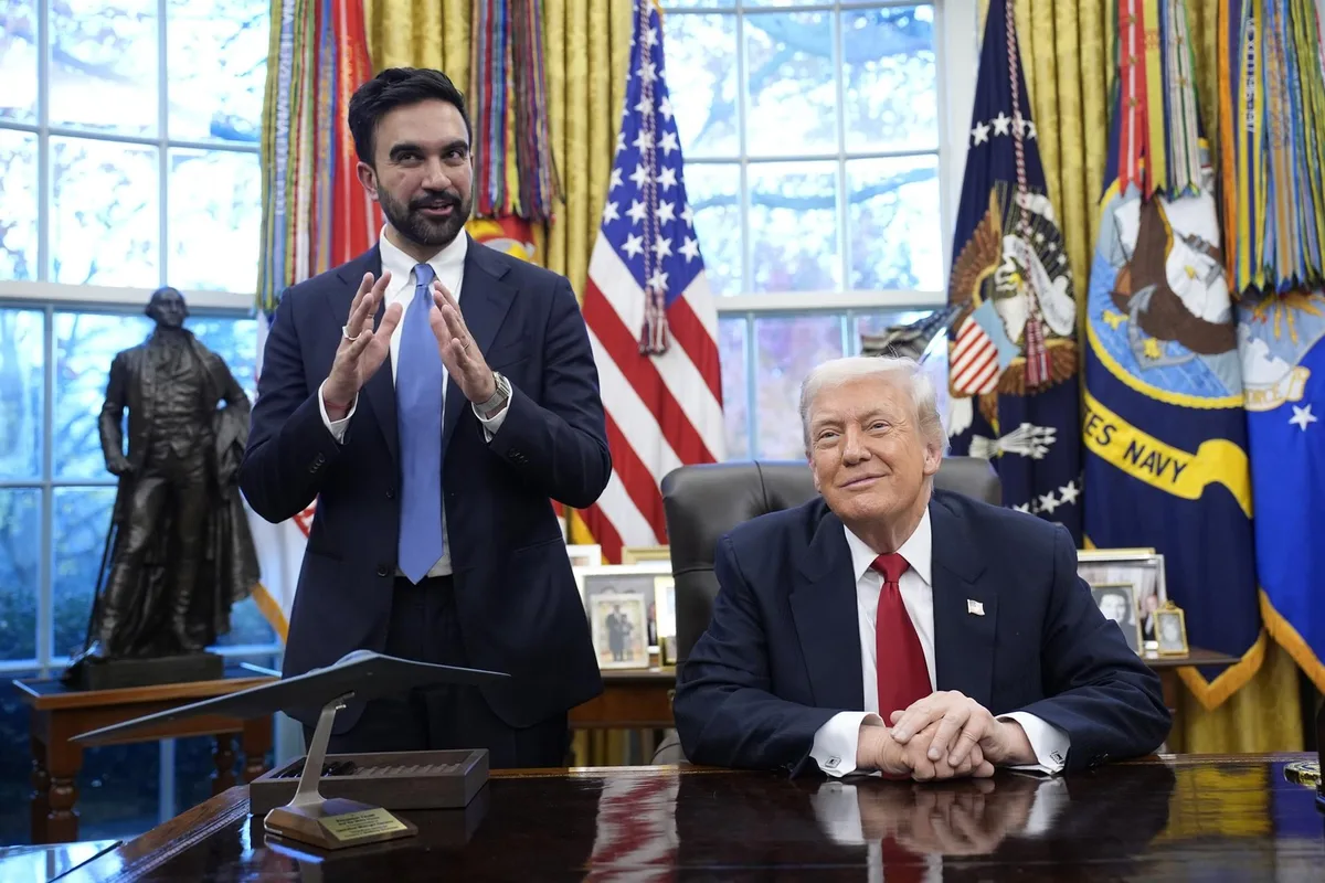 Trump agradece a Mamdani su invitación a Gracie Mansion (Nueva York) y espera que sea un "gran" alcalde