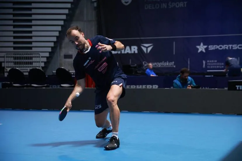 Simon Gauzy bat Flavien Coton et rejoint les huitièmes de finale des Championnats d'Europe