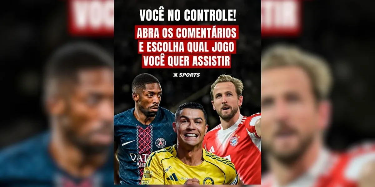 Xsports promove votação para definir transmissão de partida