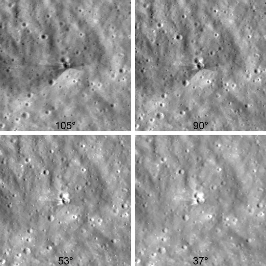 NASA encontra cratera de 18 metros aberta na Lua por foguete Falcon 9