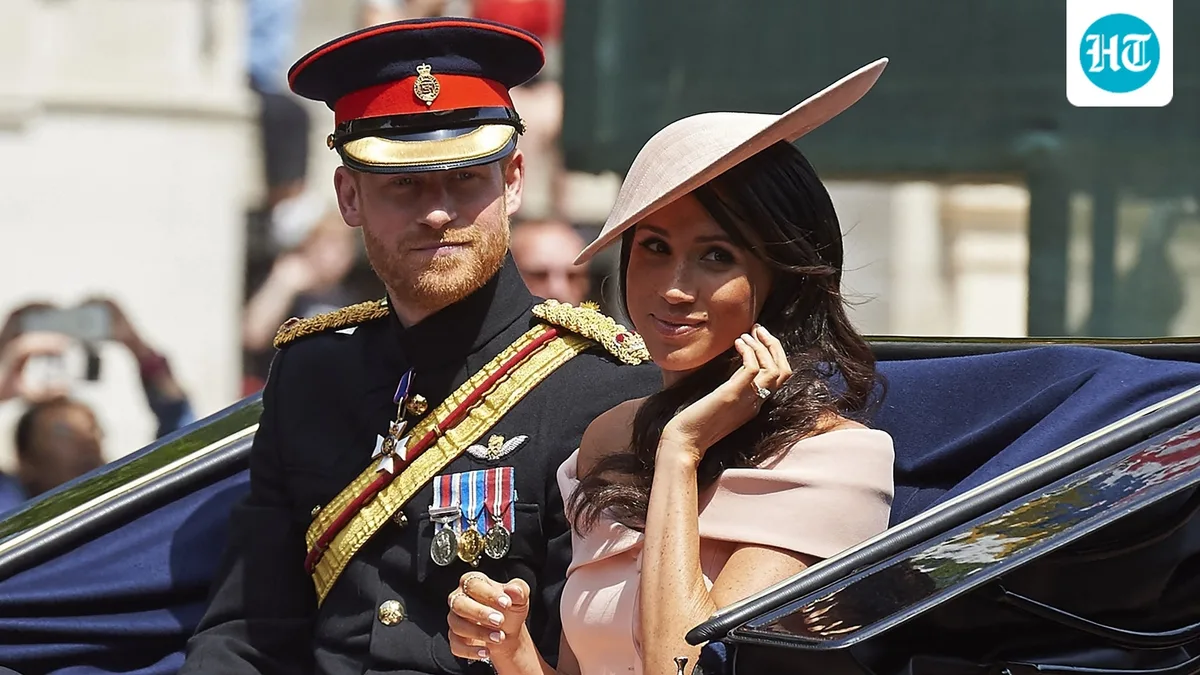 Trump's blunt message for Harry and Meghan as former Royal Family members return to Britain; watch video