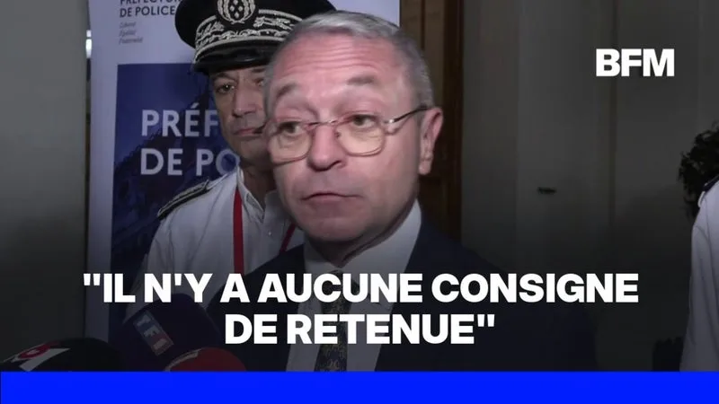 Le Préfet de Police de Paris, Patrice Faure, évoque les mobilisations à venir dans la capitale