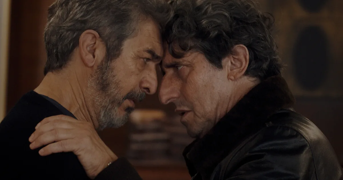 Ricardo Darín y Diego Peretti, en Netflix y en Lo dejamos acá, un filme hitchcockiano