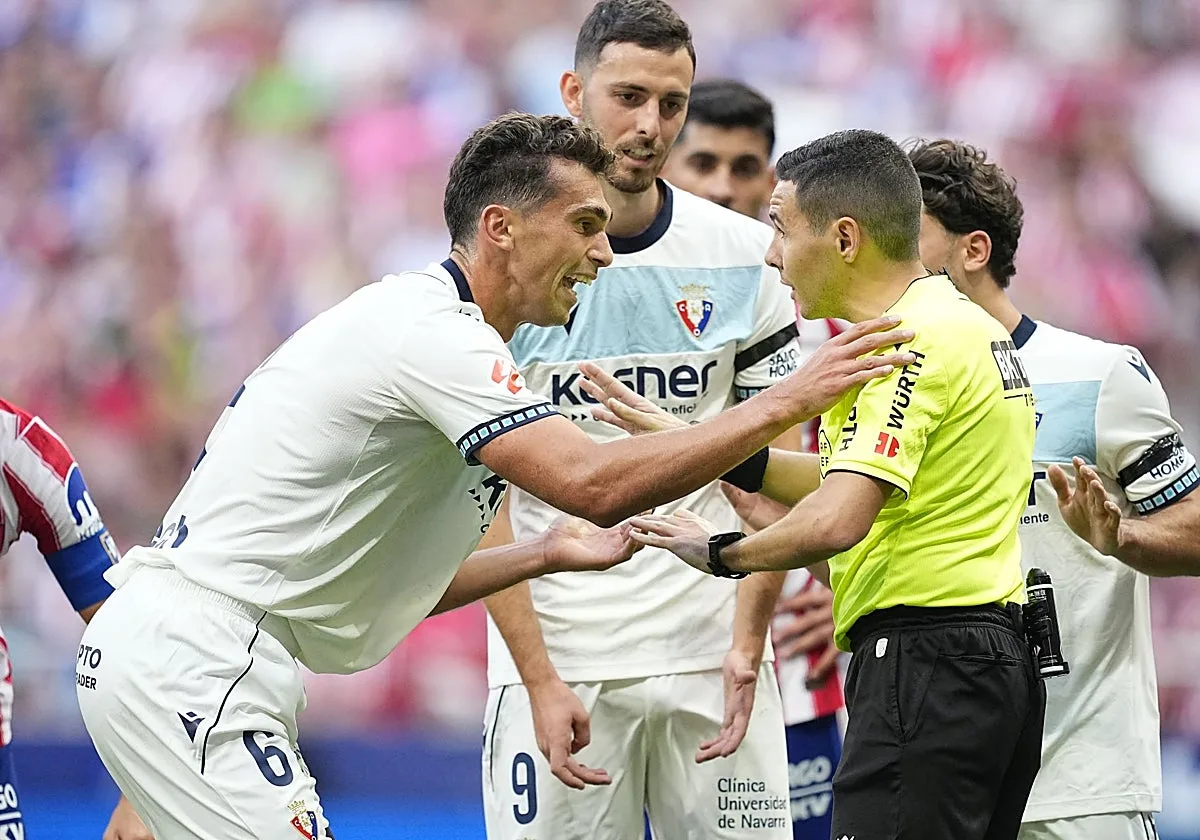 El gol anulado a Osasuna, el gran lunar arbitral de la jornada
