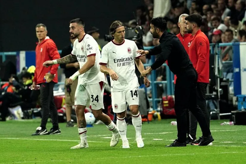 Luka Modric a disputé son premier match en Ligue Europa depuis près de 15 ans