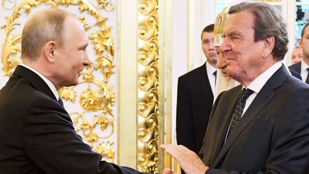 „Alter Freund“: Altkanzler Schröder besucht Putin zum Geburtstag