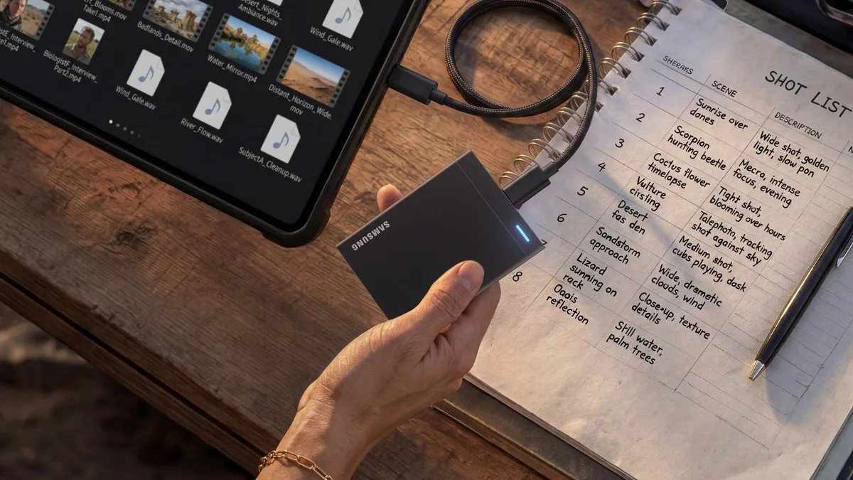 Samsung presenta los nuevos SSD portátiles de la serie P: con USB4 y velocidades de lectura de hasta 4.000 MB/s