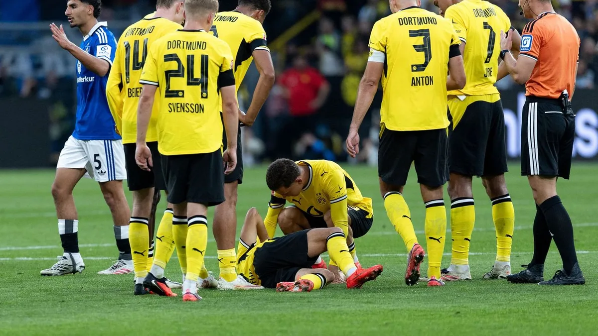 Bundesliga: BVB befürchtet bei Konstantelias einen Kreuzbandriss