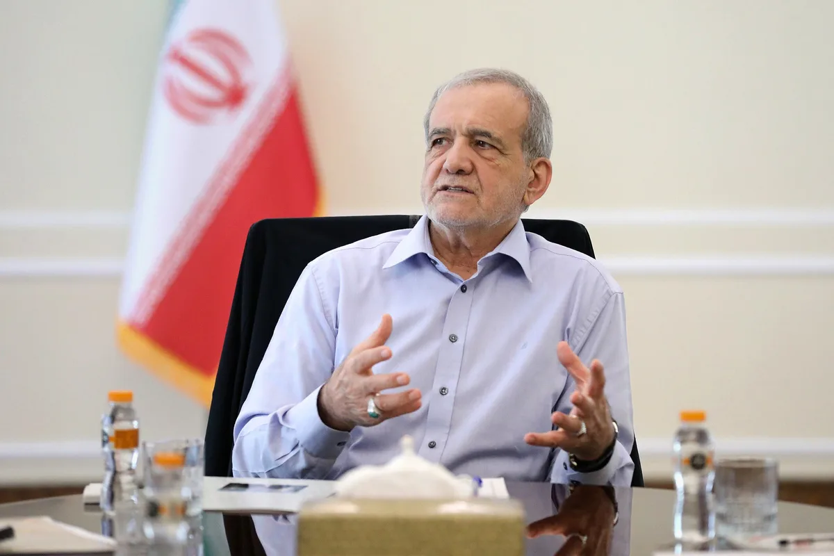 El presidente de Irán pide terminar la guerra con Estados Unidos: “El mundo entero reconoce nuestra victoria”