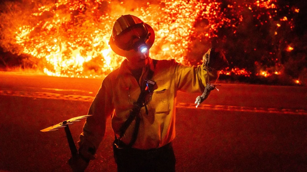 Waldbrände in den USA: Touri-Hotspot: Kalifornien-Küstenstraße wegen Brand gesperrt